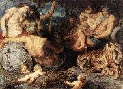 RUBENS, Pieter Pauwel The Four Continents Spain oil painting artist